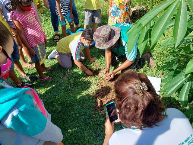 Projeto ambiental reforça ações de sustentabilidade dos alunos da rede pública de Várzea Grande
