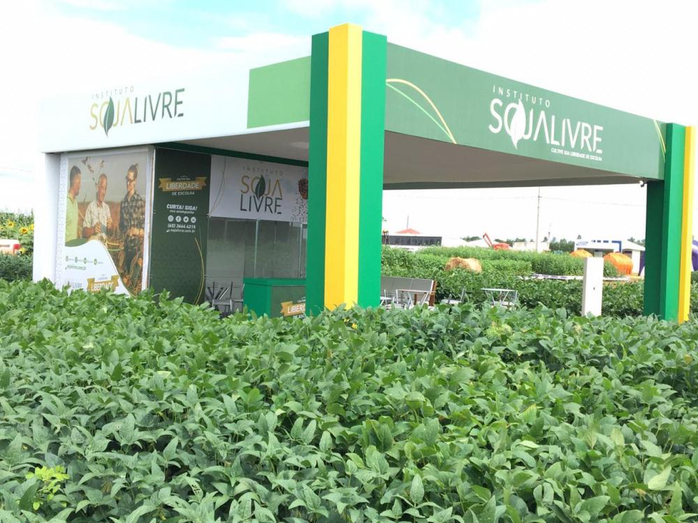 Instituto Soja Livre apresenta variedades convencionais na Norte Show