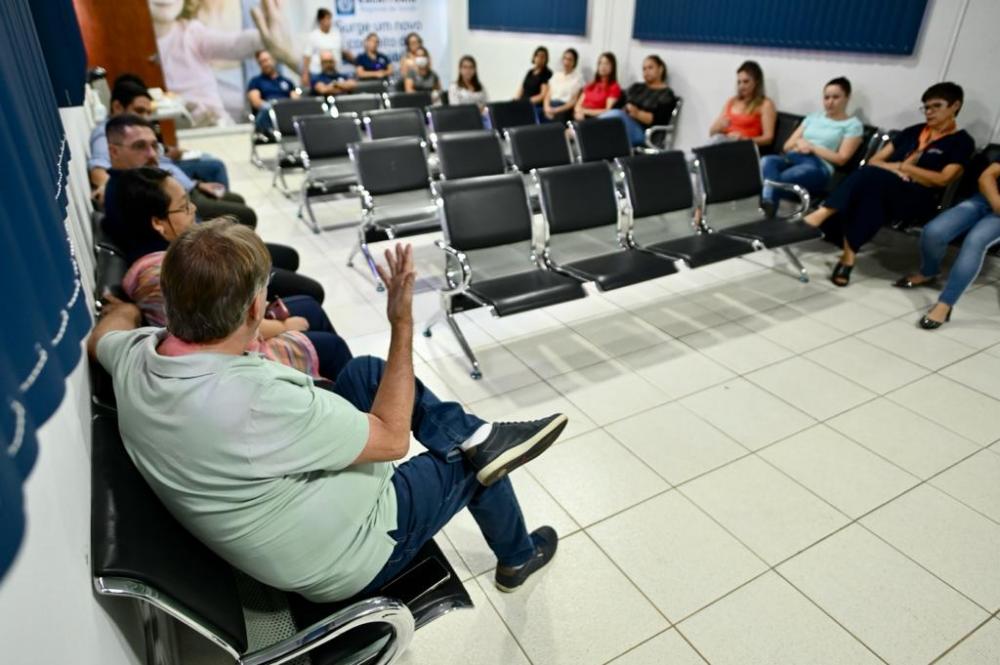 Gilberto Figueiredo ressalta atuação de servidores da Saúde no combate à pandemia
