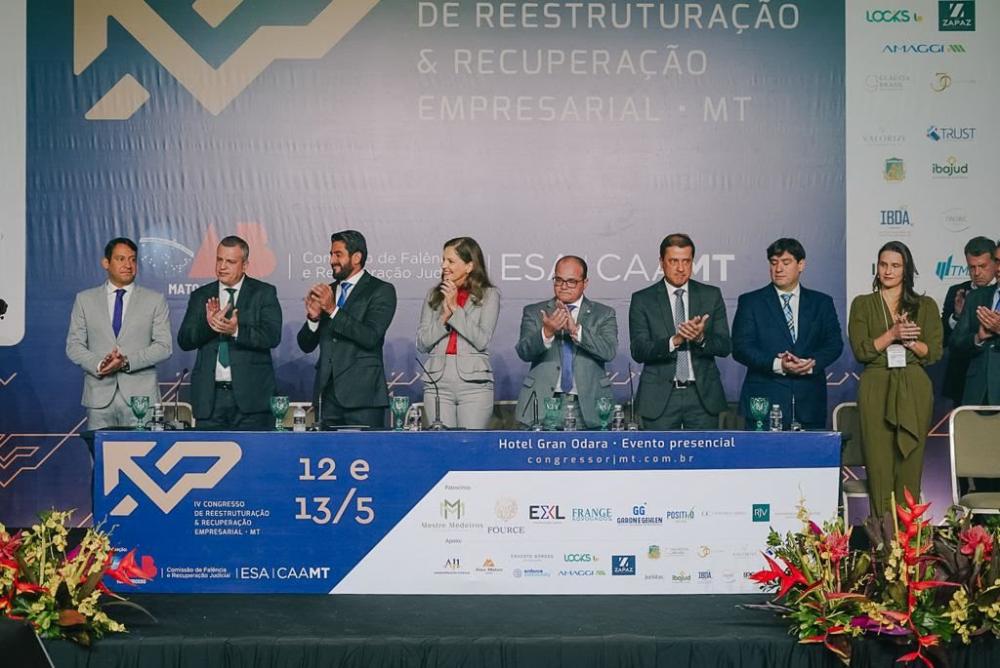 IV Congresso de Recuperação e Reestruturação de Empresas da OAB-MT reúne mais de 400 participantes em Cuiabá
