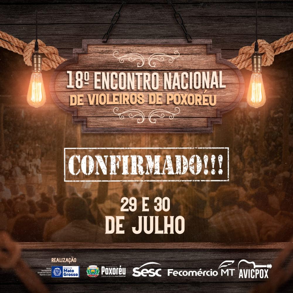 Poxoréu realiza 18º Encontro Nacional de Violeiros