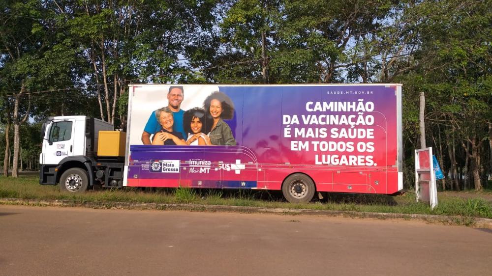 Primavera do Leste receberá carreta do Programa Imuniza Mais MT