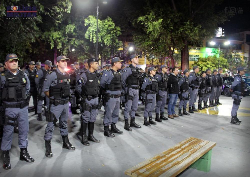 Polícia Militar lança Operação Impactus para intensificar policiamento em bairros de Cuiabá