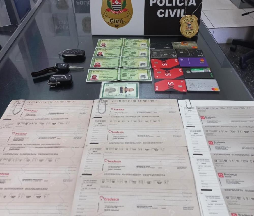 Estelionatário é investigado por abrir contas e fazer empréstimos com documentos falsos 