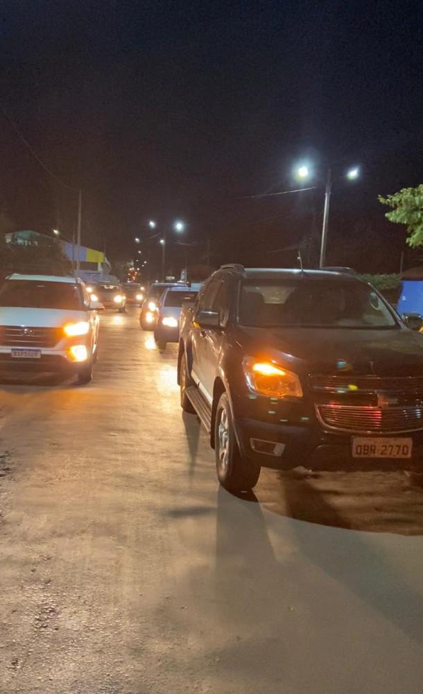 População promove grande carreata em apoio à candidatura de Benna Lemes