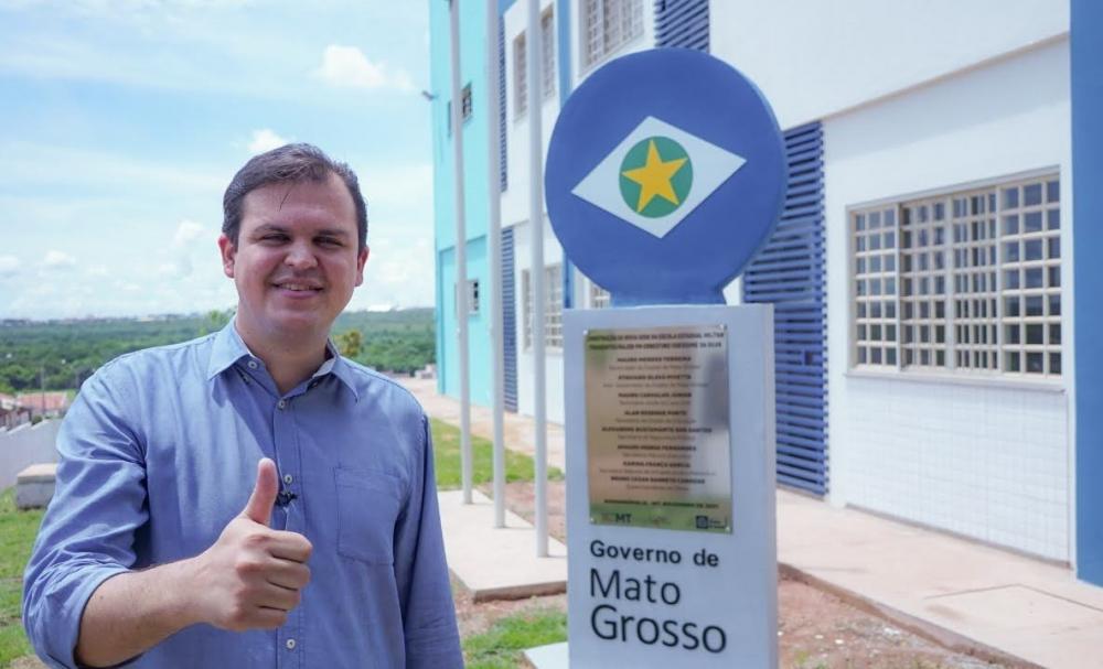 Deputado Thiago Silva garante reforma e construção de escolas em Mato Grosso