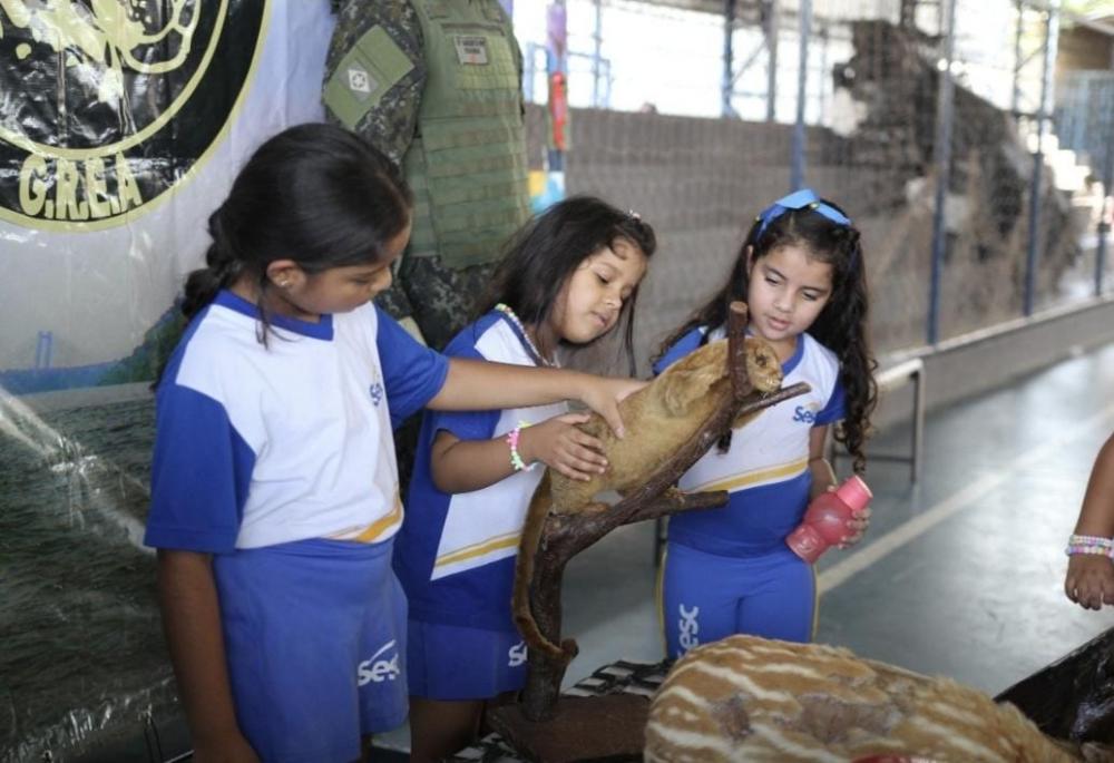 Biopirataria é discutida no Dia da Natureza por alunos do Sesc Escola Cuiabá