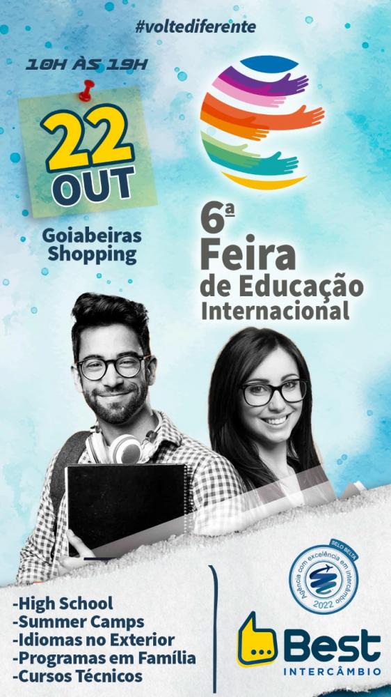 Goiabeiras Shopping recebe maior feira de educação internacional do Centro-Oeste