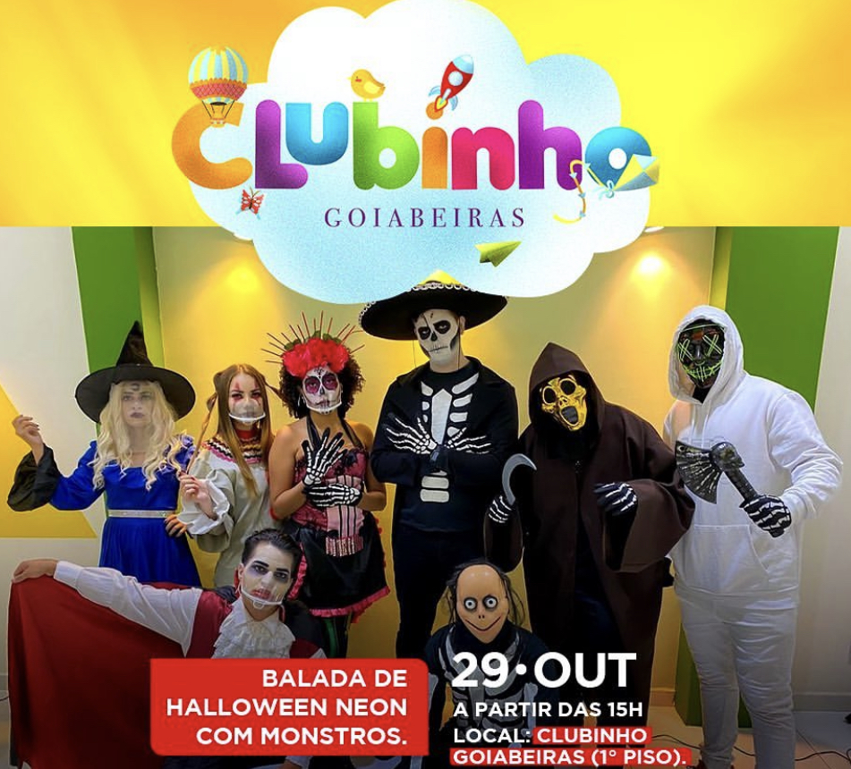‘Balada de Halloween’ promete animar público infanto-juvenil no Goiabeiras, neste sábado (29)