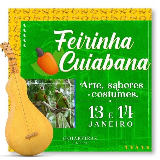 1ª edição da Feirinha Cuiabana em 2023 acontece nesta sexta e sábado no Goiabeiras