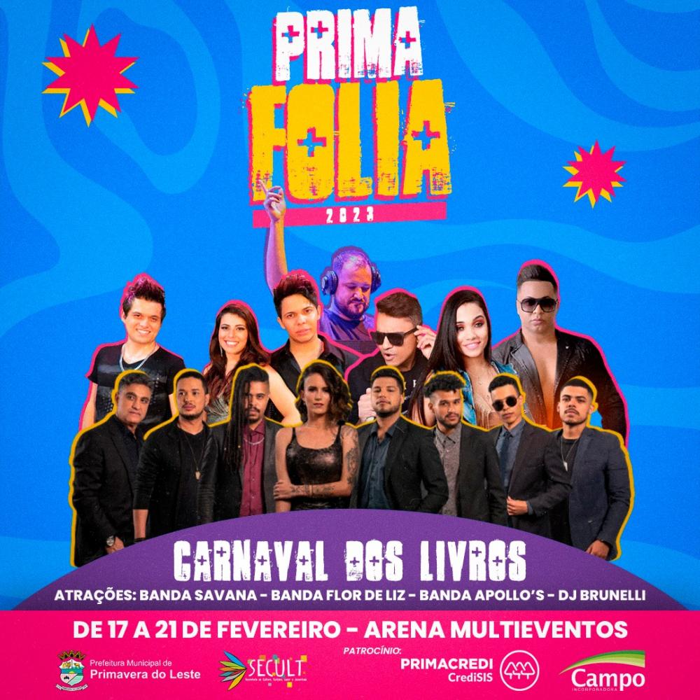 Confira a programação do Prima Folia 2023