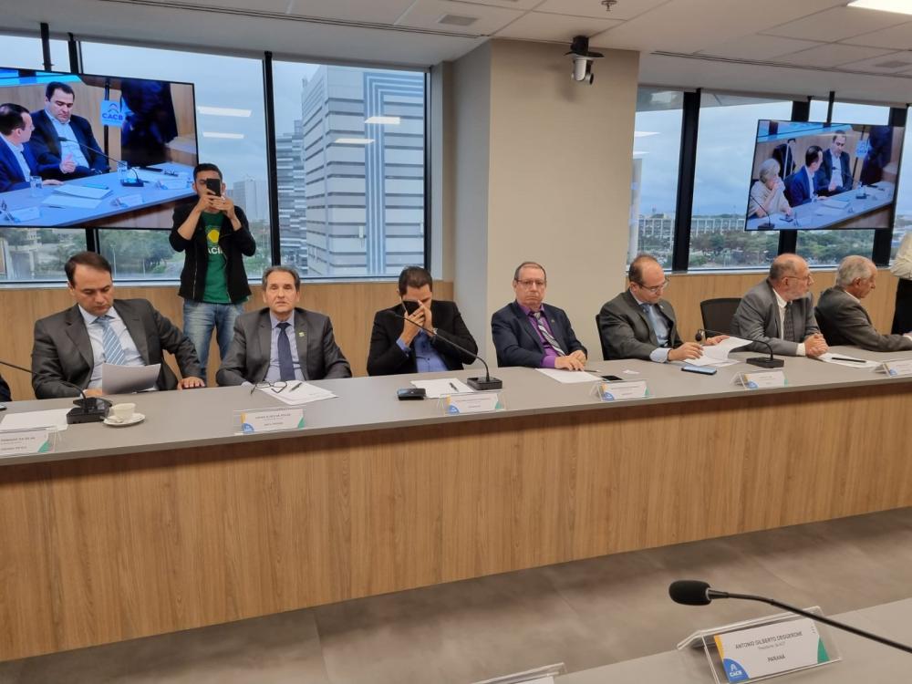 Presidente da Facmat participa da inauguração da nova sede da CACB e da reunião do Conselho Deliberativo, em Brasília