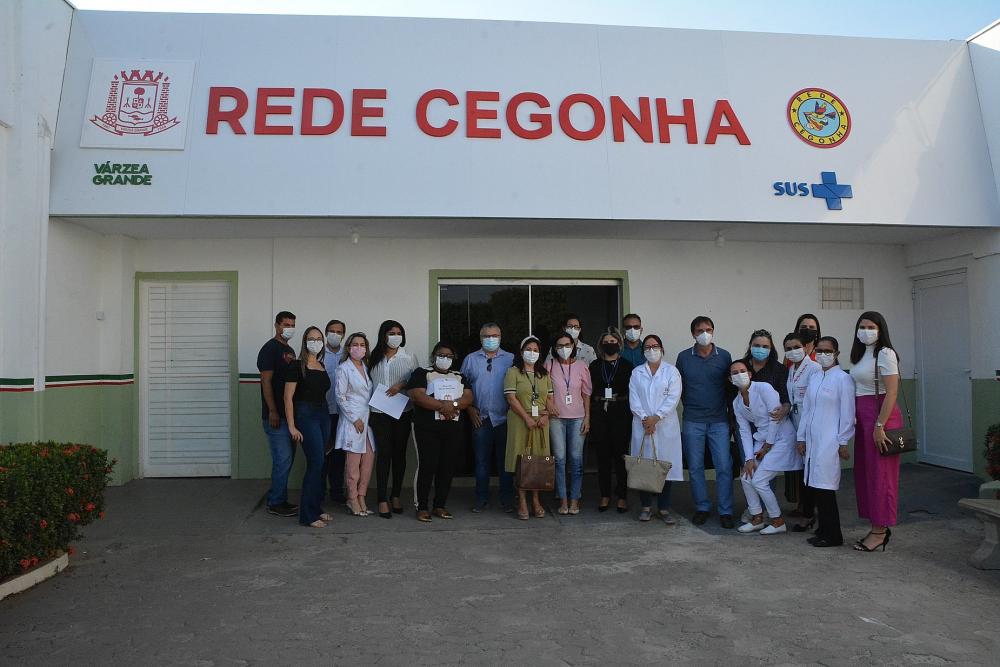 Rede Cegonha de Várzea Grande recebe visita técnica e elogios pelos serviços prestados