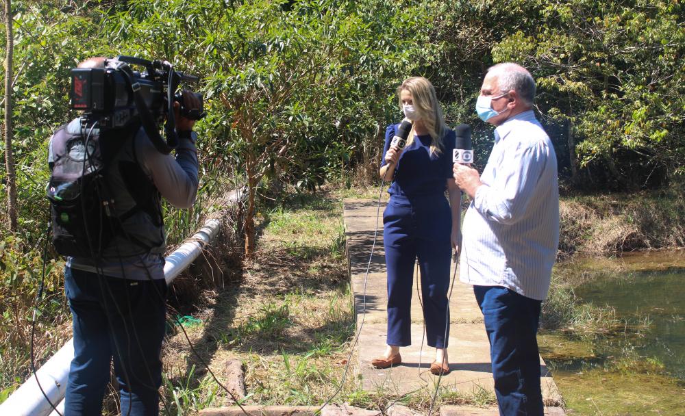 Crise hídrica em Chapada dos Guimarães é destacado em rede nacional de TV
