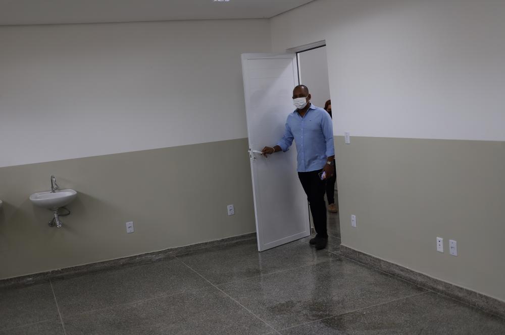Presidente da Câmara acompanha andamento das obras da UBS do Jardim Imperial II