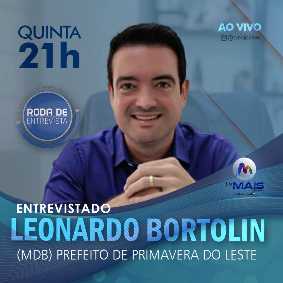 Léo Bortolin será o entrevistado do programa Roda de Entrevista