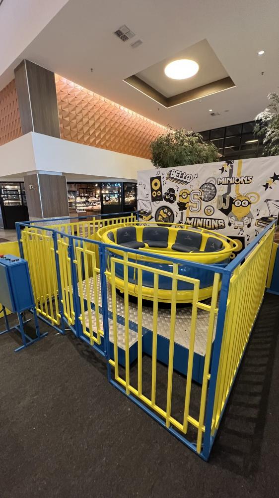 Parque temático dos Minions está instalado em shopping de Cuiabá