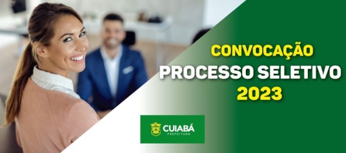 Prefeitura de Cuiabá convoca aprovados nas funções de Professor, TDI e ASG