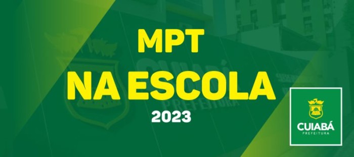 Premiação da etapa municipal do projeto 'MPT na Escola' será nesta terça-feira (13)