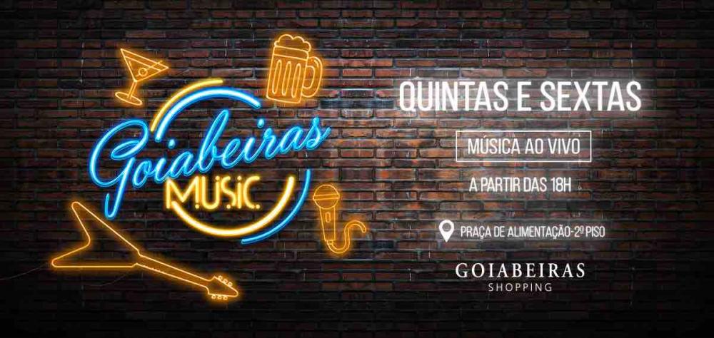 'Goiabeiras Music' traz música ao vivo e gratuita para Cuiabá nesta quinta e sexta-feira (22 e 23.06)