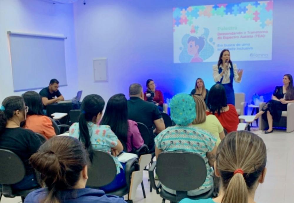 Hospital em Cuiabá debate conscientização e acolhimento de pacientes autistas 