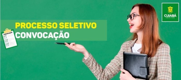 Prefeitura de Cuiabá convoca candidatas aprovadas na função de TDI