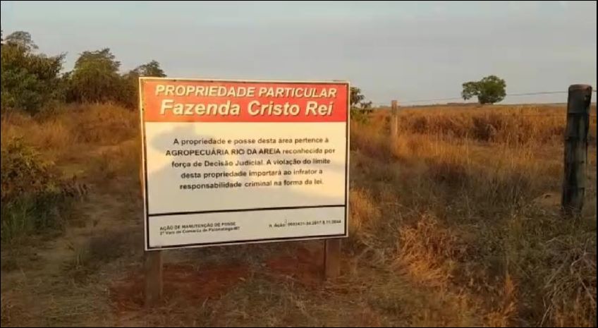 Invasores são condenados a pagar mais de R$ 1,4 milhão por grilagem fazenda em Paranatinga