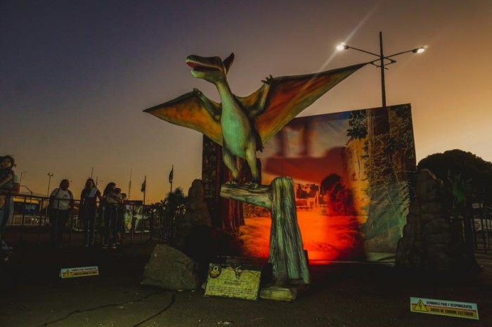 Primavera se transforma em “Vale dos Dinossauros” com exposição gratuita