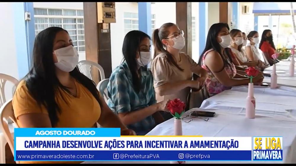 Secretaria Municipal de Saúde comemora resultados da campanha Agosto Dourado