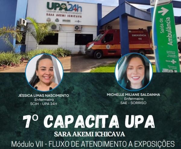 UPA Sorriso capacita equipe com o tema 