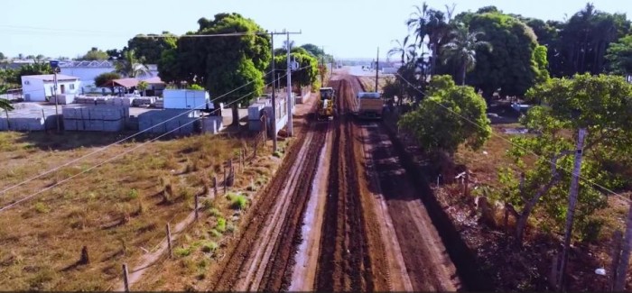 Pavimentação de via garante melhoria na mobilidade entre Buritis Universitário e Padre Onesto
