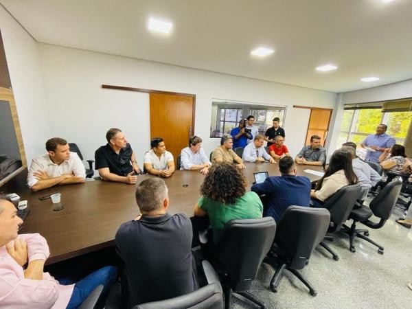 Nova sede da Politec de Sorriso é tema de reunião entre Executivo e Legislativo