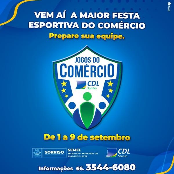 18ª edição dos jogos do Comércio reunirá mais de 1000 atletas em Sorriso