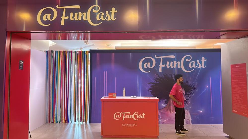 Últimos dias para fotos incríveis na @FunCast no Goiabeiras Shopping