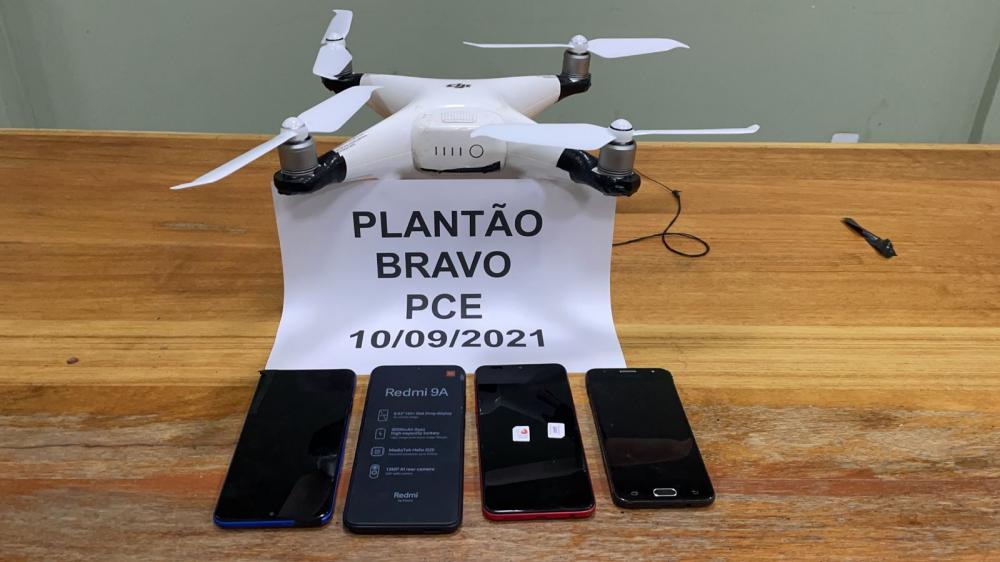Policiais Penais da PCE-MT efetuam apreensão de materiais ilícitos durante plantão