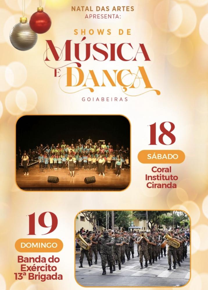 Dança e música são atrações do Goiabeiras Shopping no final de semana