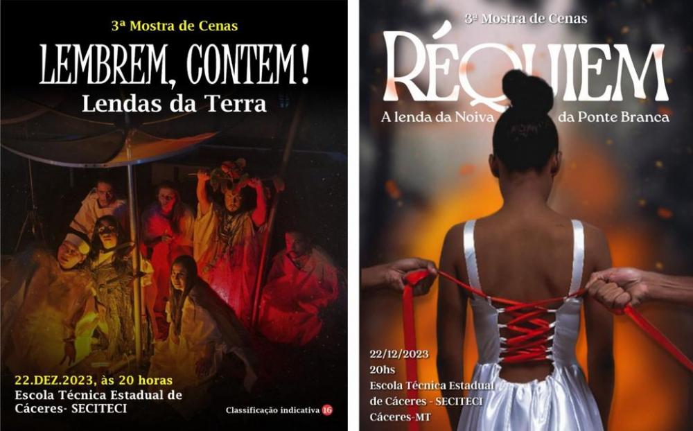 3ª Mostra de Cenas do Curso Superior de Teatro da Unemat acontece sexta-feira (22)