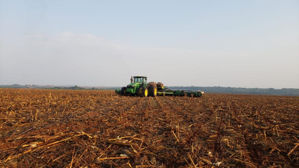 Bom Futuro inicia safra de soja em Mato Grosso