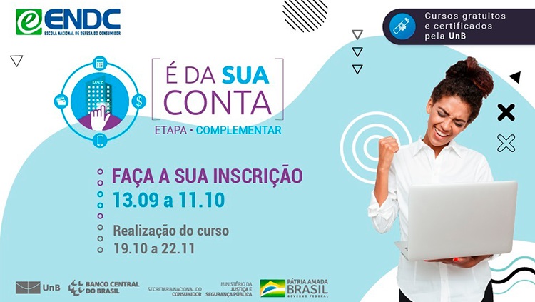 Ministério da Justiça e Segurança Pública lança segunda etapa do curso “É da sua conta”