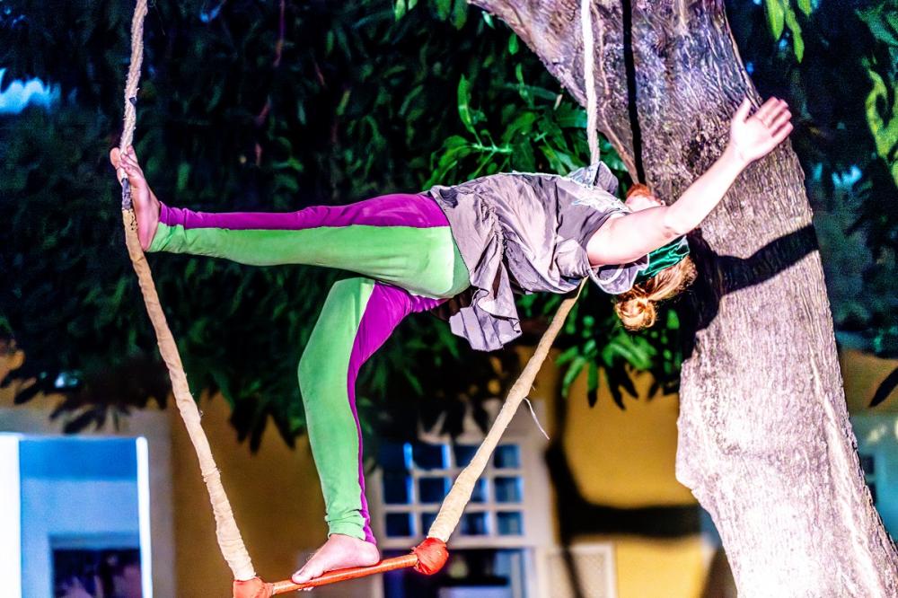 Alunos da MT Escola puderam mergulhar na arte do Circo durante Aula Inaugural