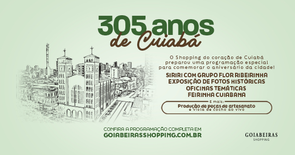 No aniversário de Cuiabá, shopping abre exposição com fotografias históricas da Capital