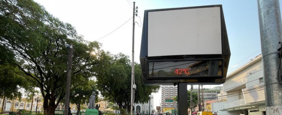 Com 42,7ºC na sombra, Rondonópolis foi a terceira cidade mais quente do Brasil na terça-feira; veja as dez mais quentes