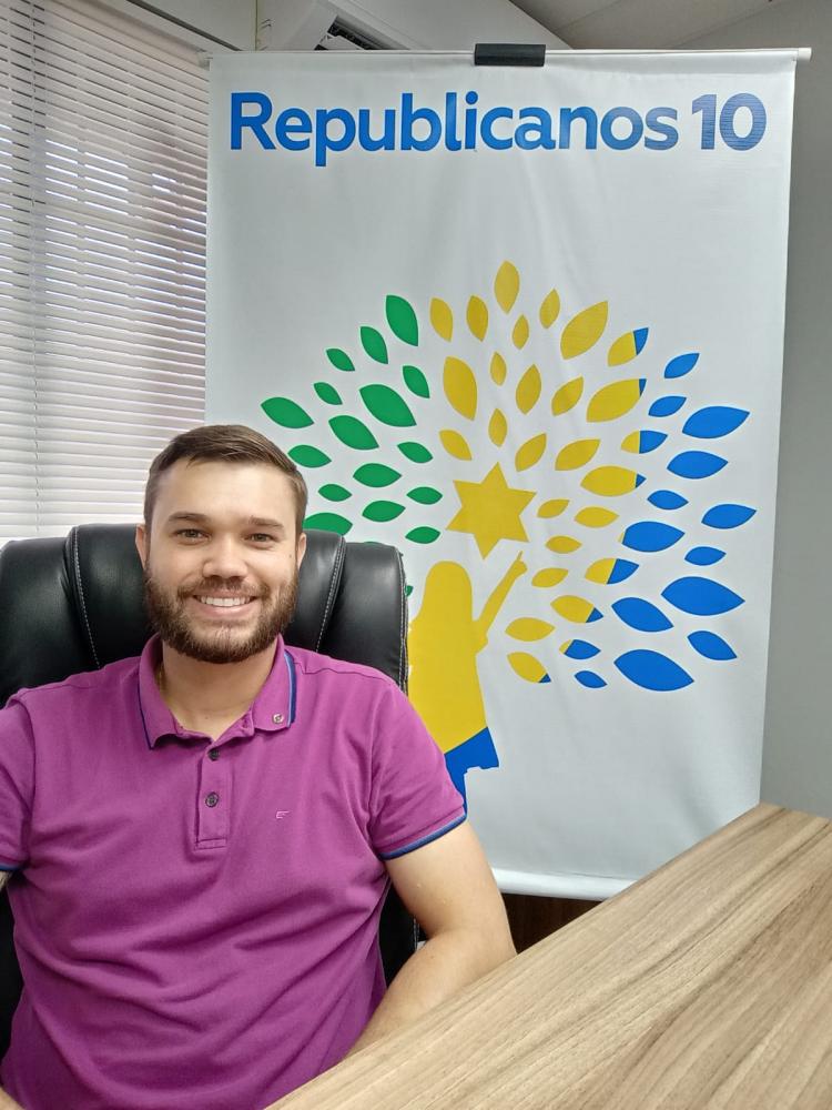 Revelação da nova política: Paulo Backes, presidente do diretório municipal do Republicanos em Rondonópolis