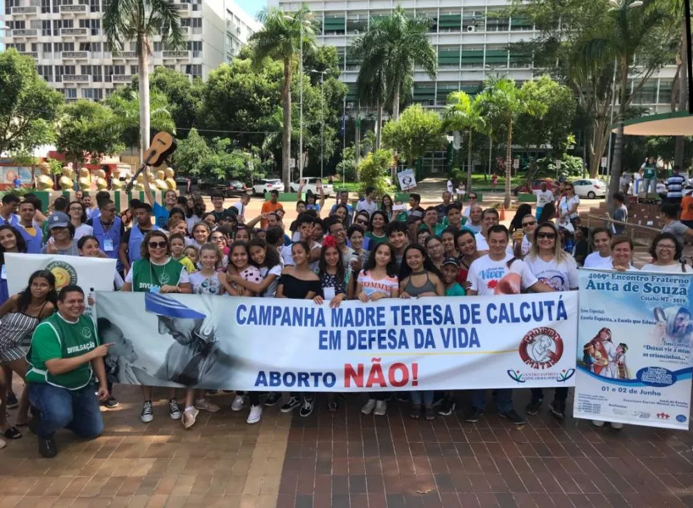 Campanha reunirá mais de 500 voluntários contra o aborto, a favor da vida, neste domingo, no Parque das Águas