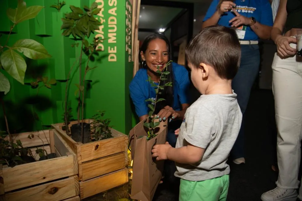 Biomas do Brasil são apresentados em estande sustentável do Sesc Pantanal na FIT