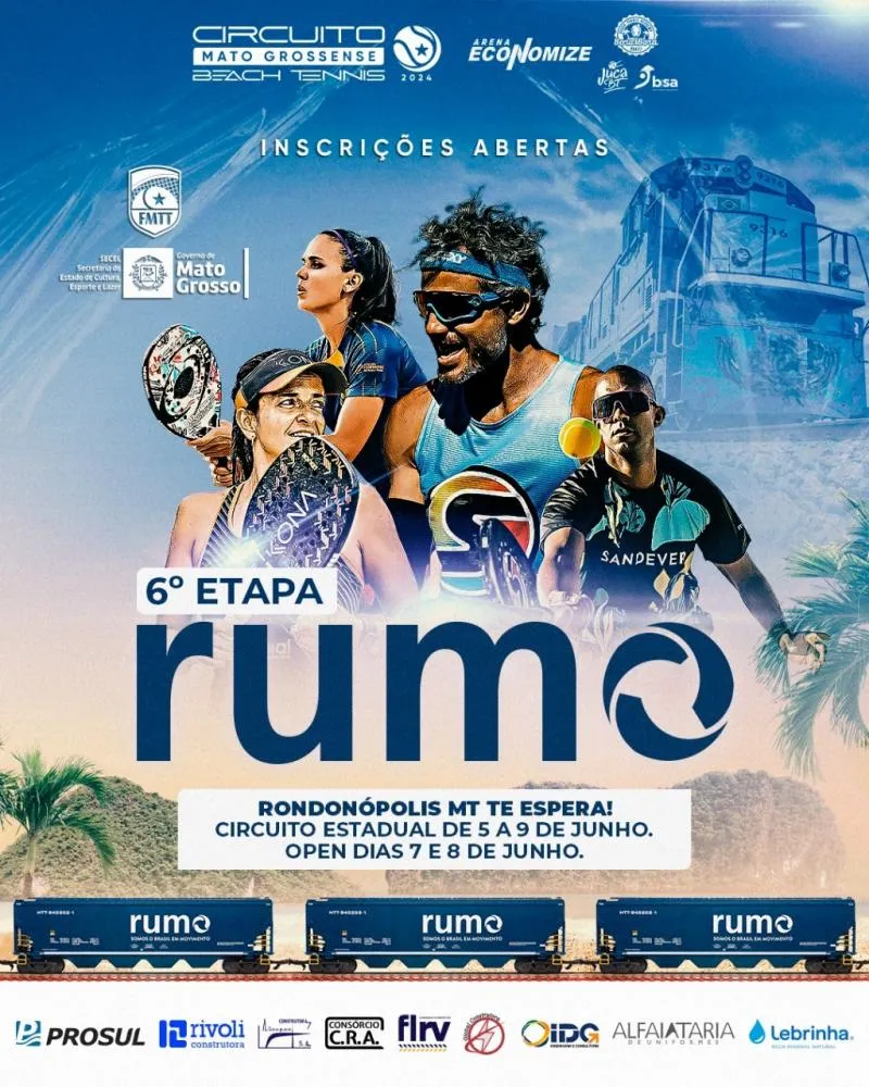 Circuito estadual de Beach Tennis vai movimentar Rondonópolis esta semana 