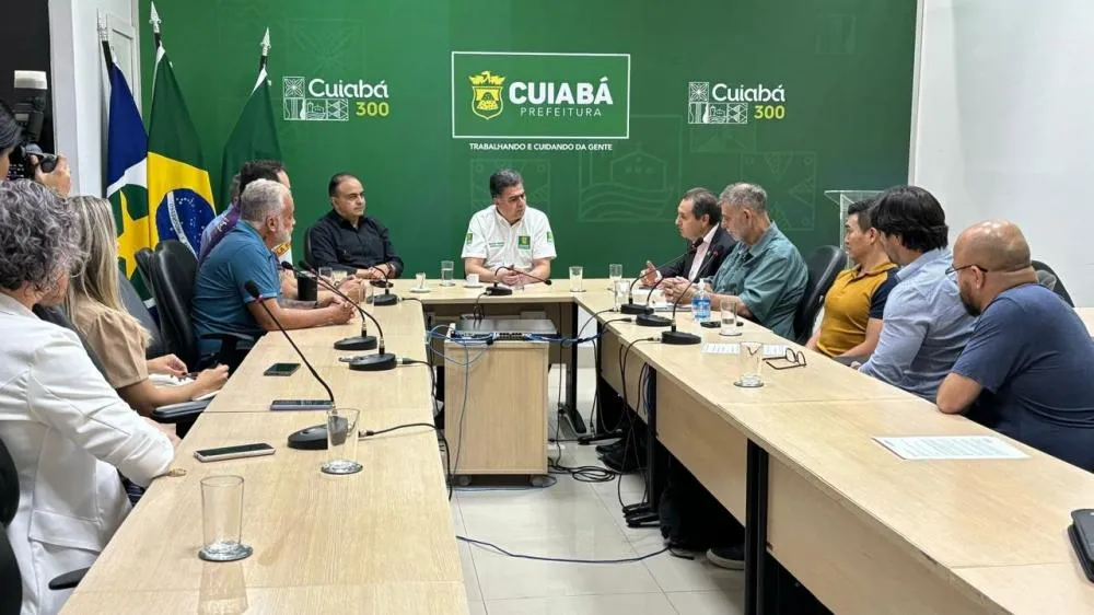Associação Comercial e Prefeitura de Cuiabá discutem soluções fiscais para o Centro Histórico 