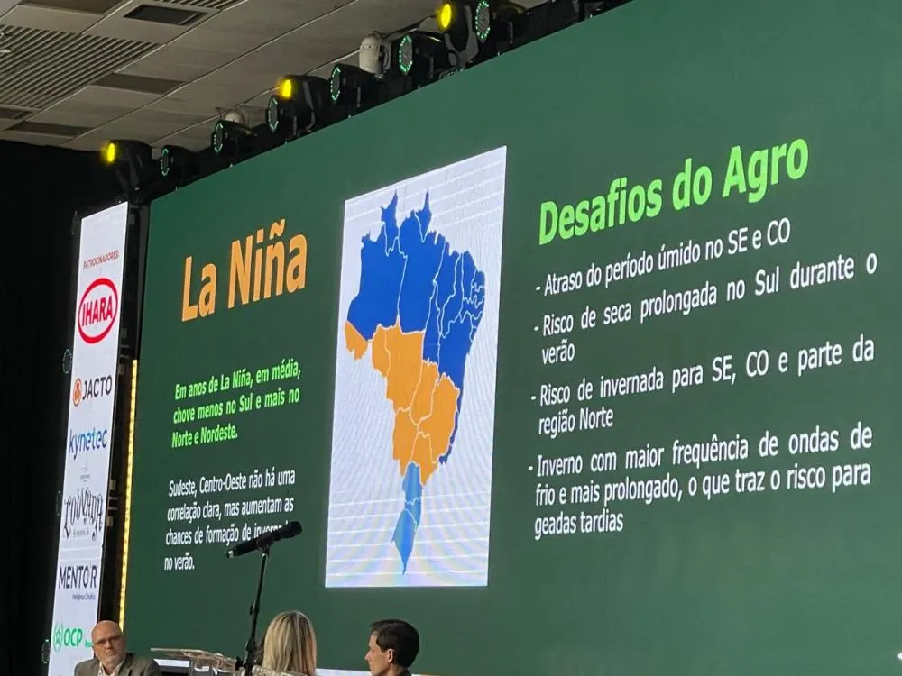Fenômeno La Niña prevê chuvas em outubro sem atraso, diz meteorologista