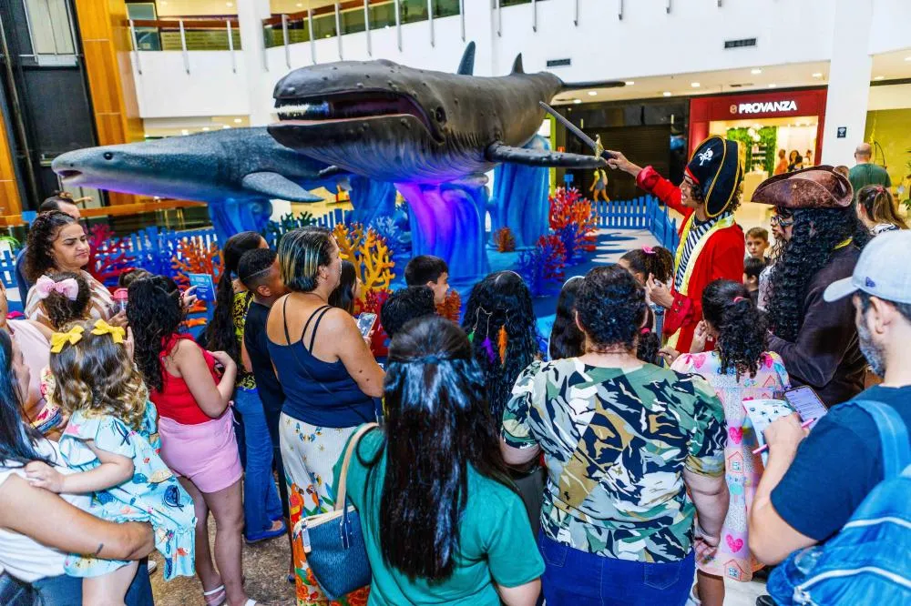 Goiabeiras Shopping oferece aventuras marinhas nas férias de julho