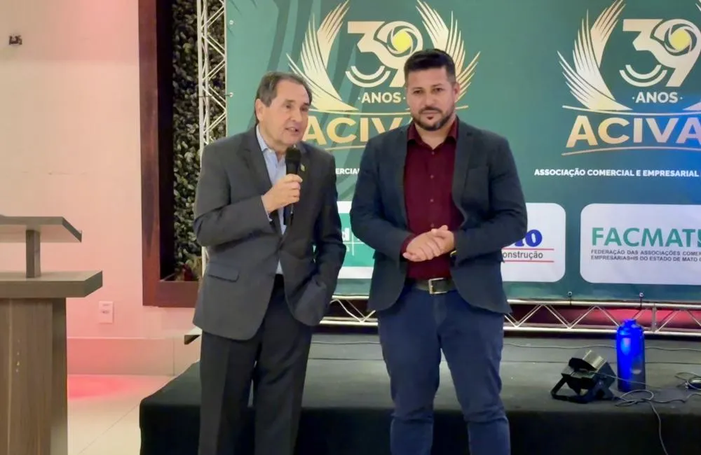 Facmat dá posse a novo presidente da Associação Comercial de Várzea Grande